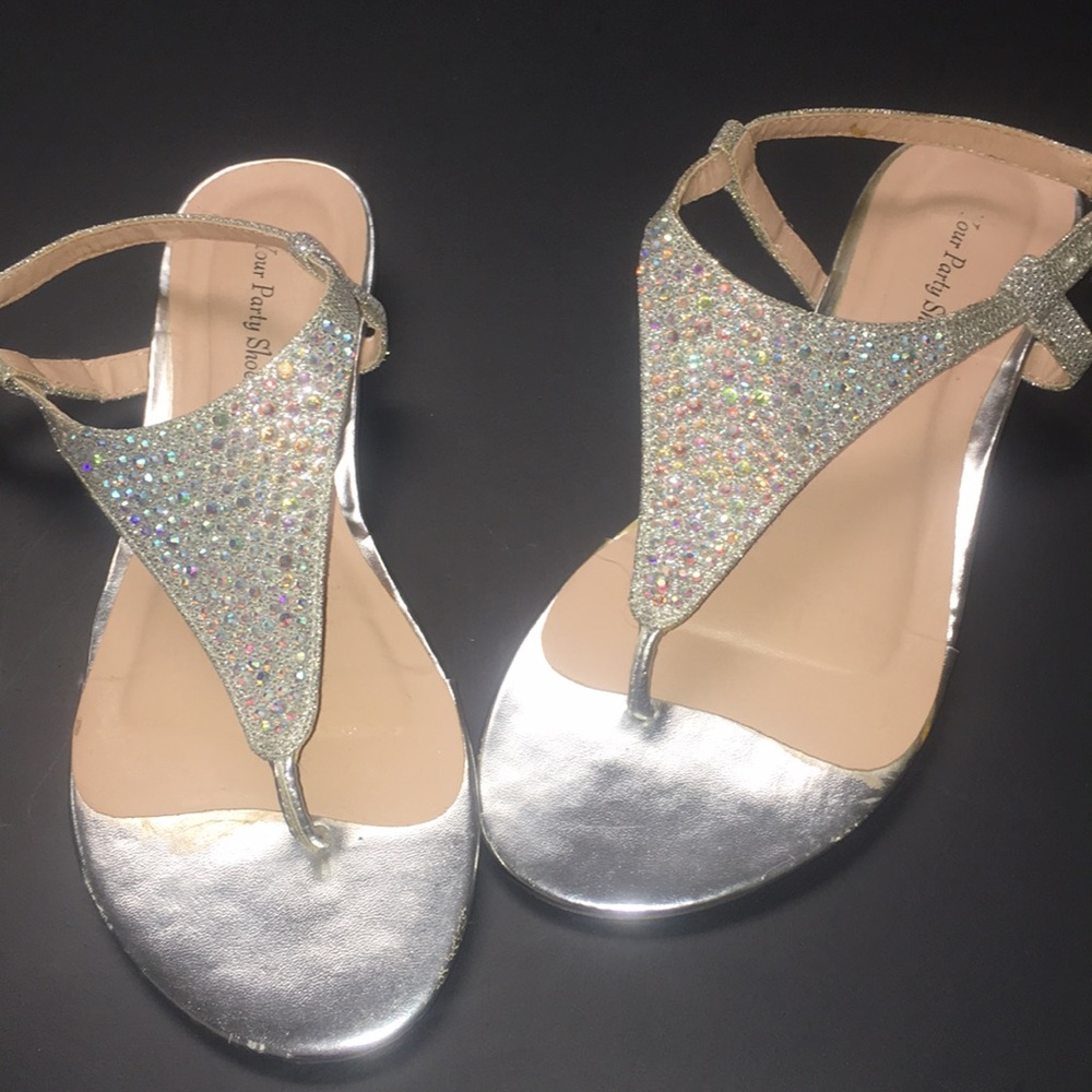Your Party Shoes- shimmering flat